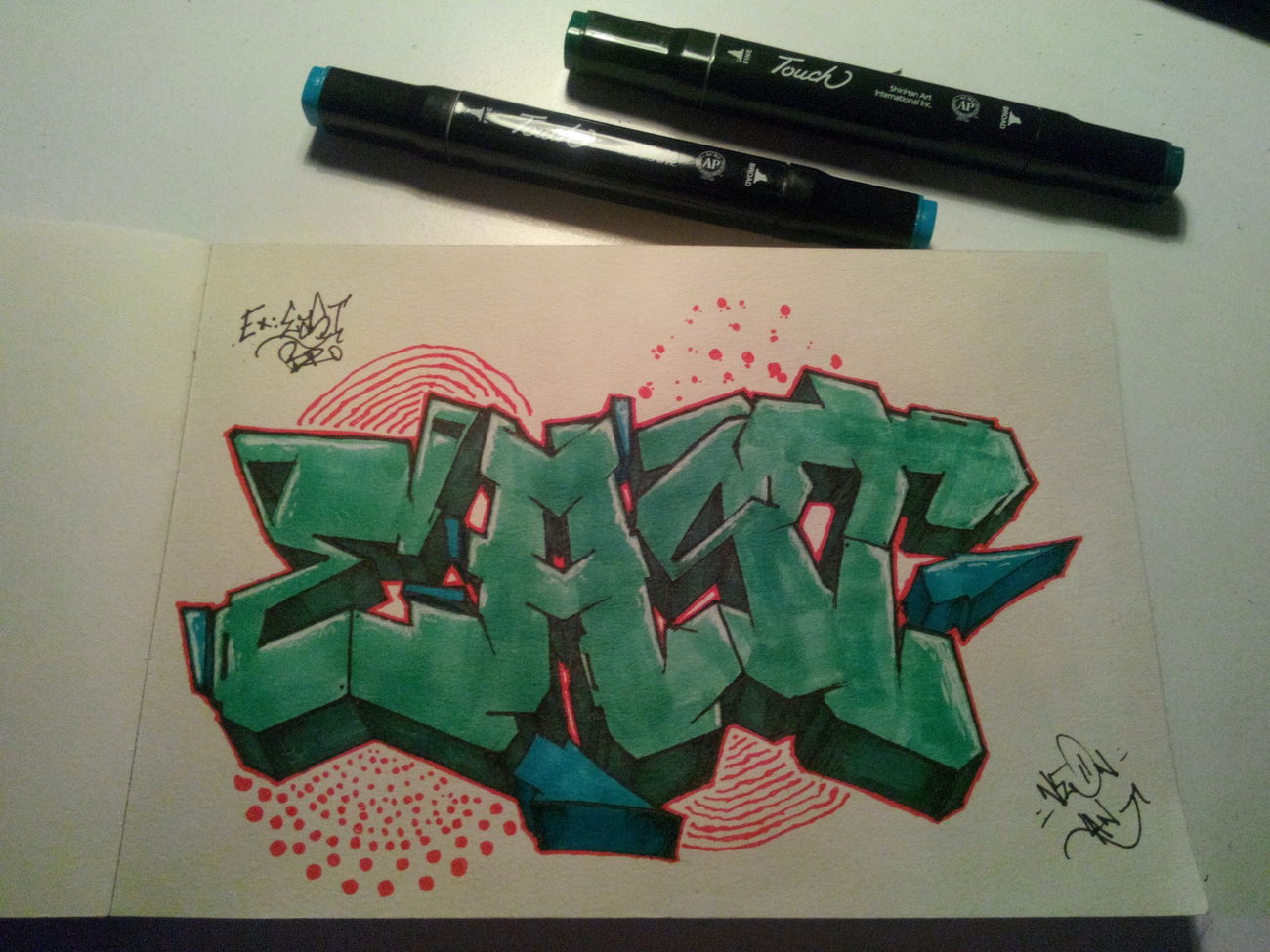 Graffiti Sketch - Photo by neonlan - neonlan, east, turkeygraffiti (2016)