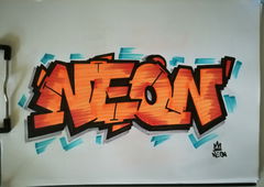 Graffiti Sketch in Turkey - Photo by neonlan