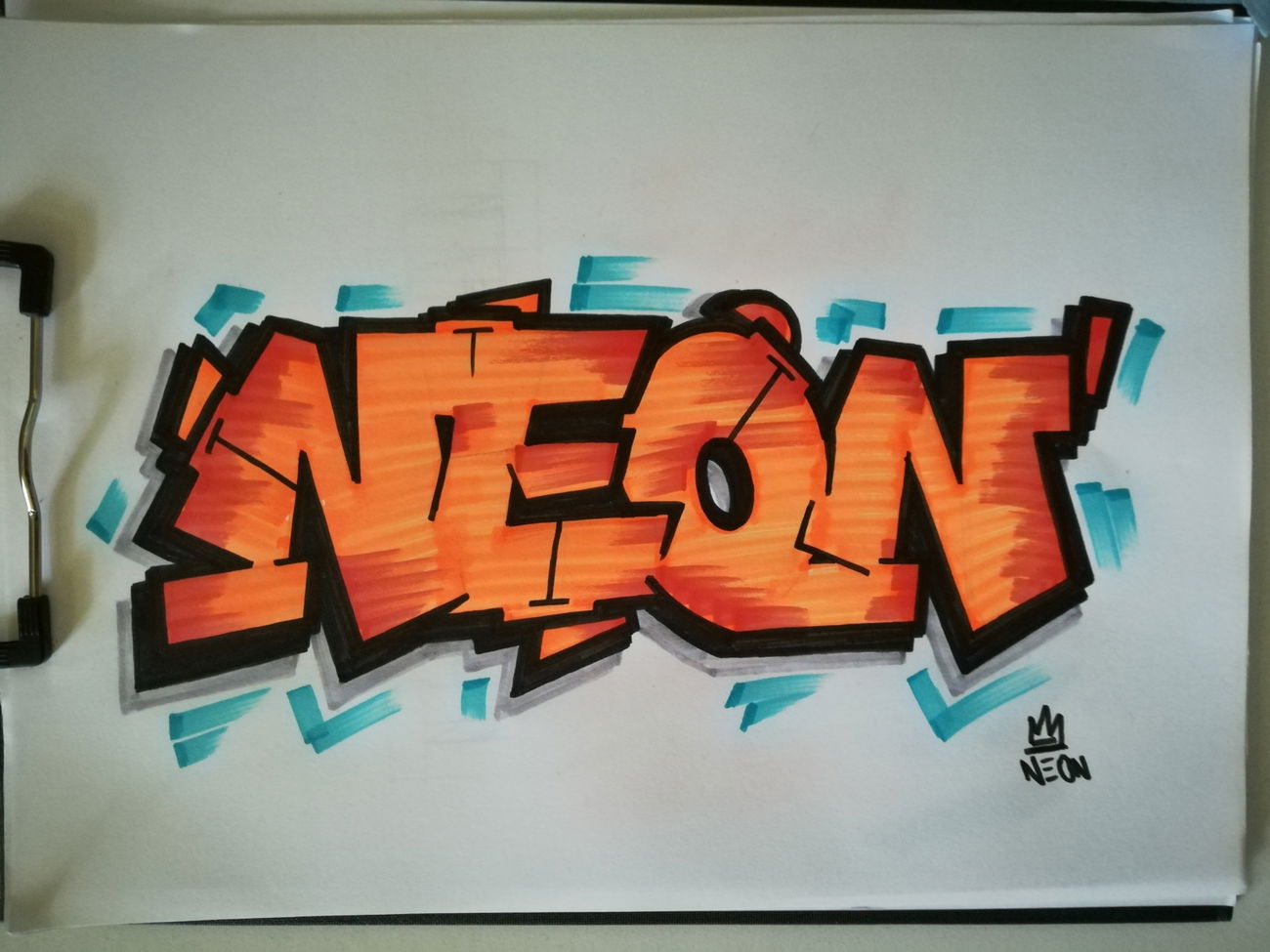 Graffiti Sketch in Turkey - Photo by neonlan