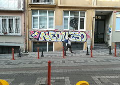 Graffiti Bombing in Turkey - Photo by neonlan (2019)