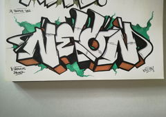 Graffiti Sketch in Turkey - Photo by neonlan (2017)