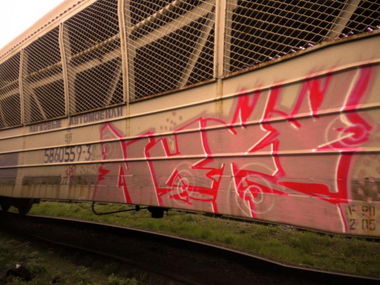 Graffiti Train in Kharkiv - Photo by nets - nets (2010)