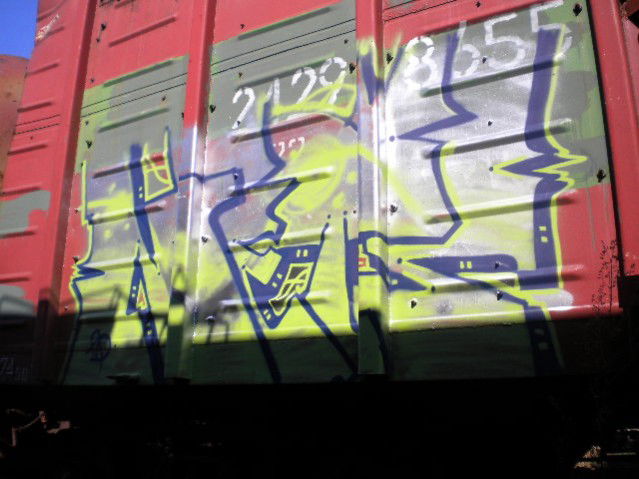 Graffiti Train in Kharkiv - Photo by nets - nets (2010)