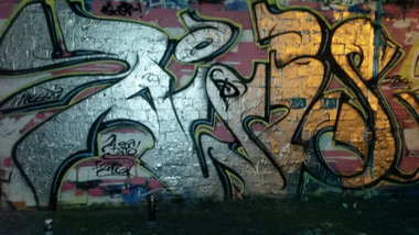 Graffiti Wall - Photo by neuneinsAwis - awis91 (2014)