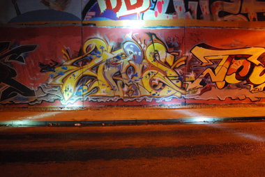 Graffiti Wall - Photo by neuneinsAwis - awis91 (2013)