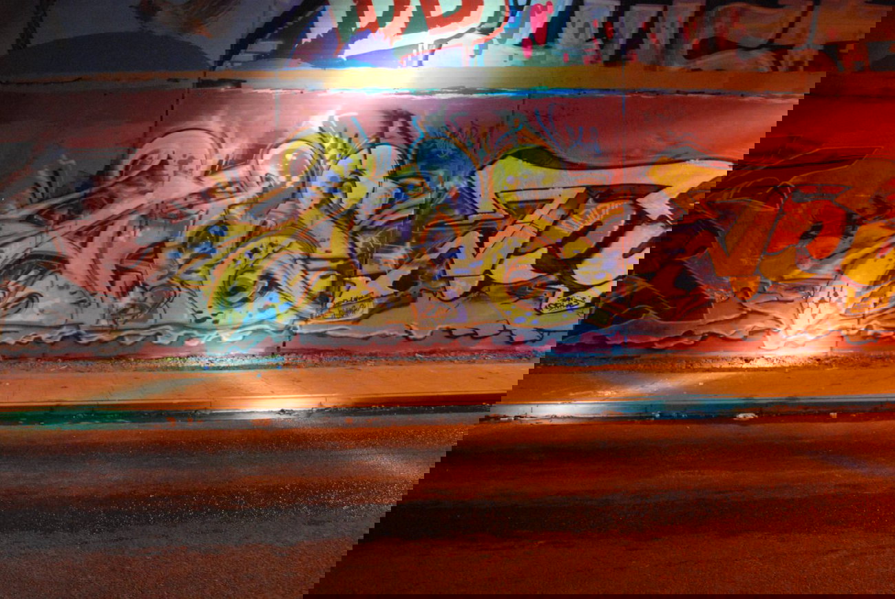 Graffiti Wall - Photo by neuneinsAwis - awis91 (2013)