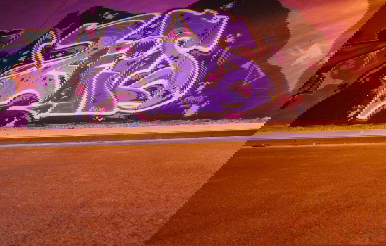 Graffiti Wall - Photo by neuneinsAwis - awis91 (2014)