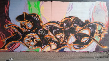 Graffiti Wall - Photo by neuneinsAwis - awis91 (2014)