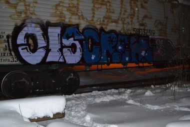 Graffiti Train in Nizhny Novgorod - Photo by newer88 - new/peko (2013)