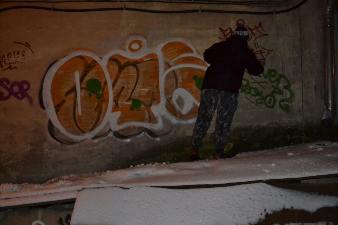 Graffiti Wall in Nizhny Novgorod - Photo by newer88 - new/peko (2013)