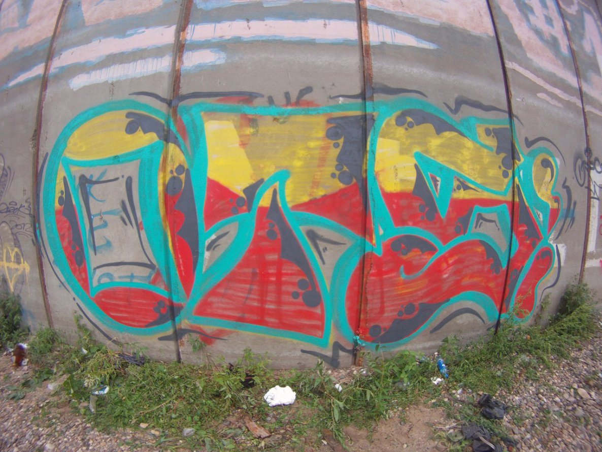 Graffiti Wall in Nizhny Novgorod - Photo by newer88 - new/lets/sant/more/yad (2013)