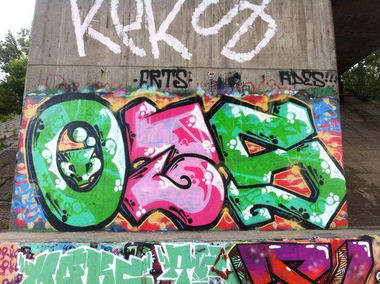 Graffiti Wall in Nizhny Novgorod - Photo by newer88 (2013)