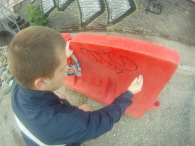 Graffiti Bombing in Nizhny Novgorod - Photo by newer88 - new (2013)