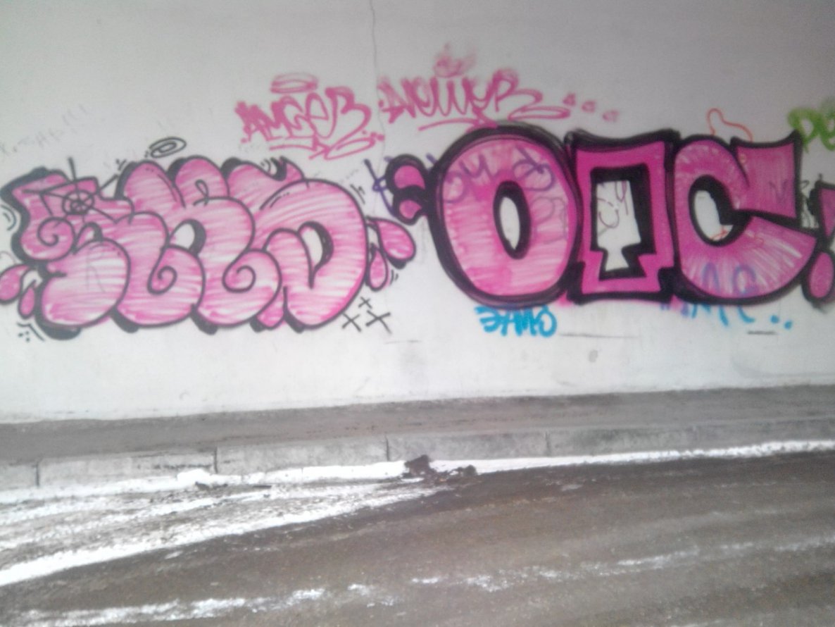 Graffiti Wall in Nizhny Novgorod - Photo by newer88 - anser/new (2014)