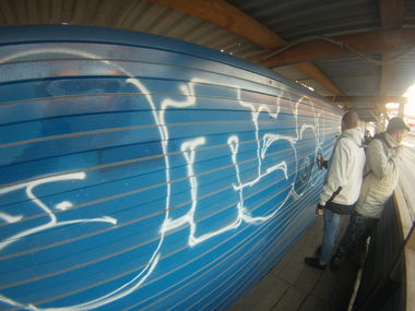 Graffiti Wall - Photo by newer88