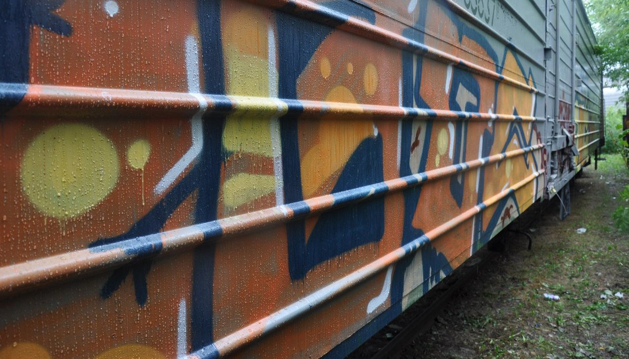 Graffiti Train - Photo by newer88