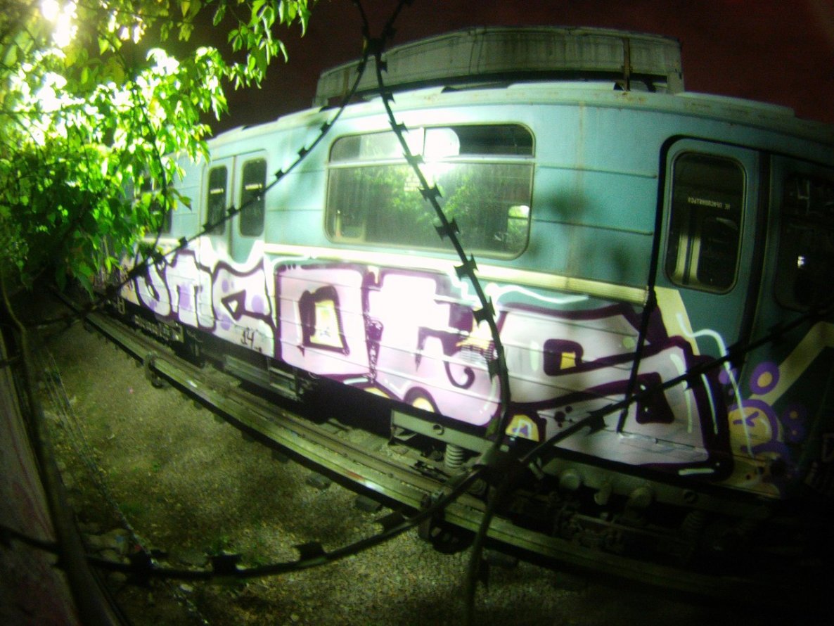 Graffiti Train - Photo by newer88 - new, more (2014)