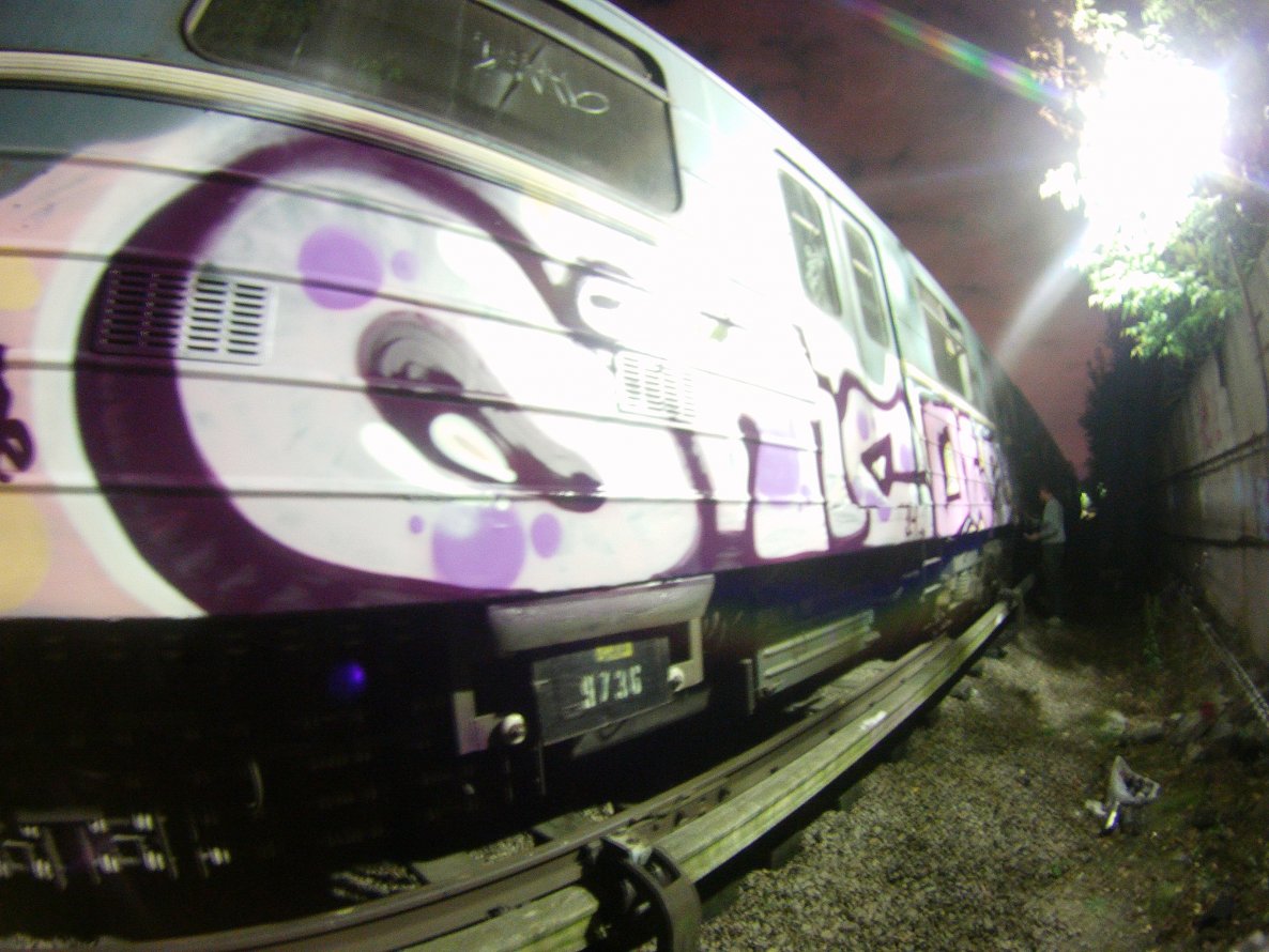 Graffiti Train - Photo by newer88