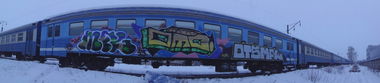 Graffiti Train - Photo by newer88