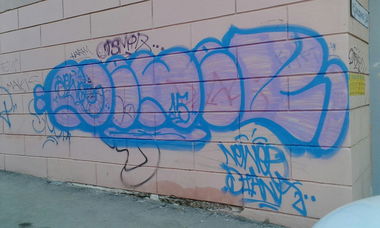 Graffiti Bombing - Photo by newer88 - newer