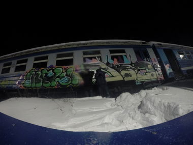 Graffiti Train - Photo by newer88