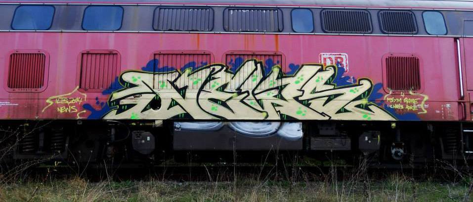 Graffiti Train - Photo by news - news, ilts (2014)