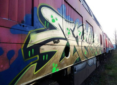 Graffiti Train - Photo by news - news, ilts (2014)