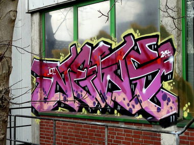 Graffiti Bombing in Bremen - Photo by news - news, ilts (2014)