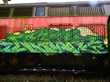 Graffiti Train in Bremen - Photo by news - news (2014)