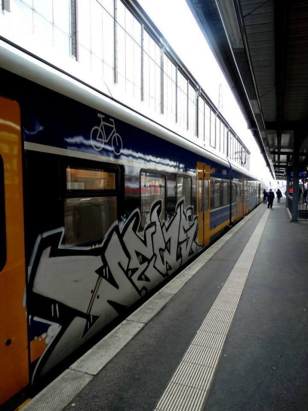 Graffiti Train in Bremen - Photo by news - news, ilts (2014)