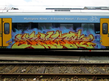 Graffiti Train in Bremen - Photo by news - news, ilts (2014)