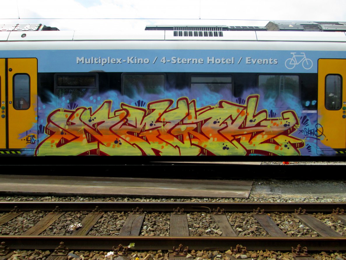 Graffiti Train in Bremen - Photo by news - news, ilts (2014)