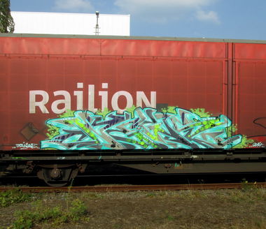 Graffiti Wall in Bremen - Photo by news - news (2014)