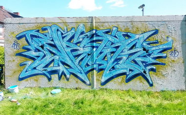 Graffiti Wall - Photo by news