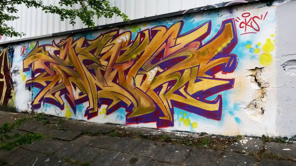 Graffiti Wall - Photo by news