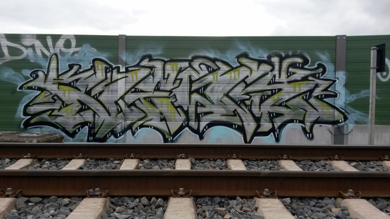 Graffiti Wall - Photo by news