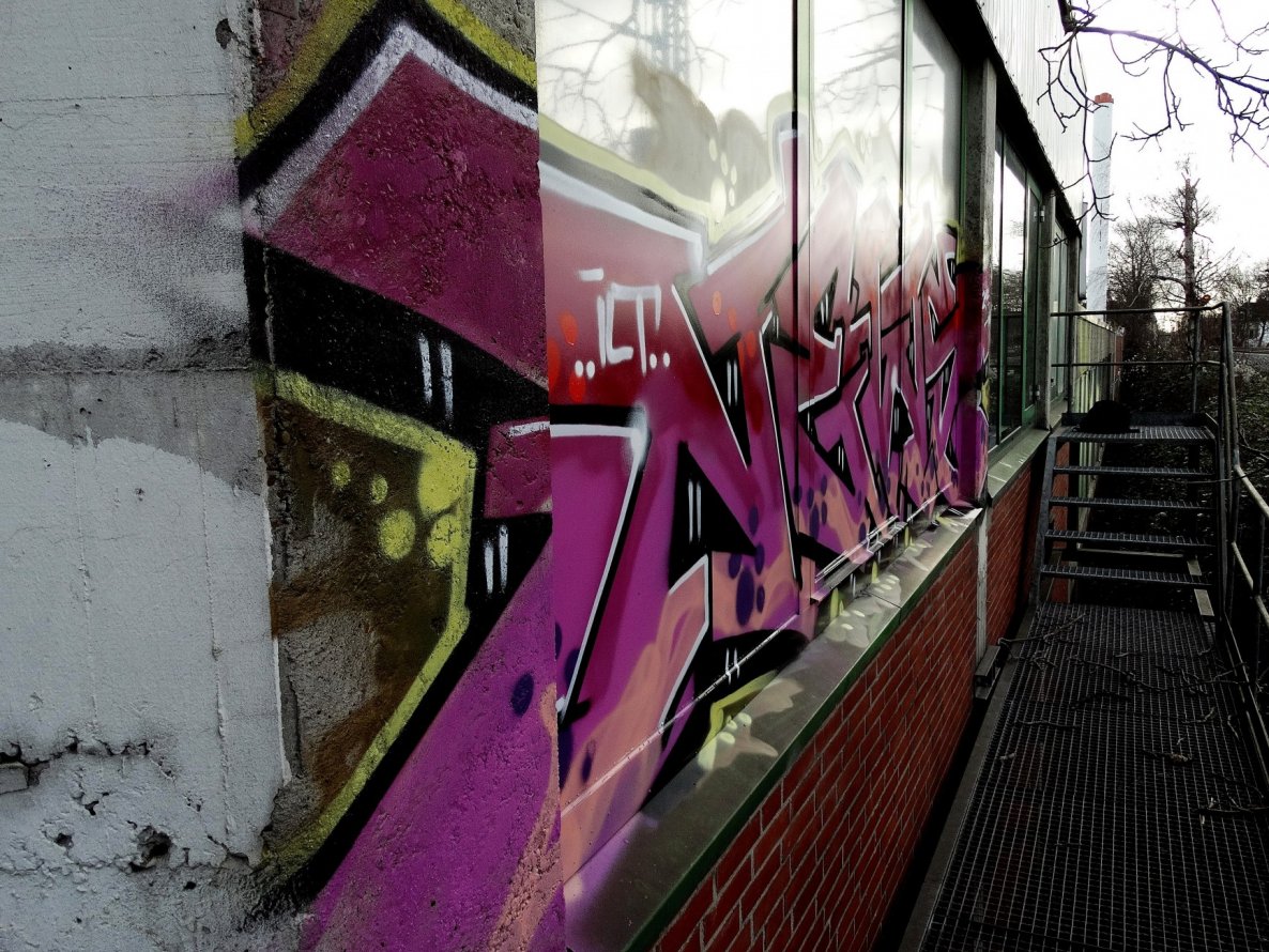 Graffiti Bombing - Photo by news