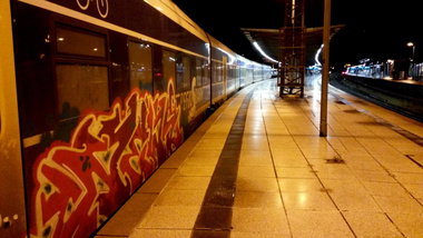 Graffiti Train - Photo by news