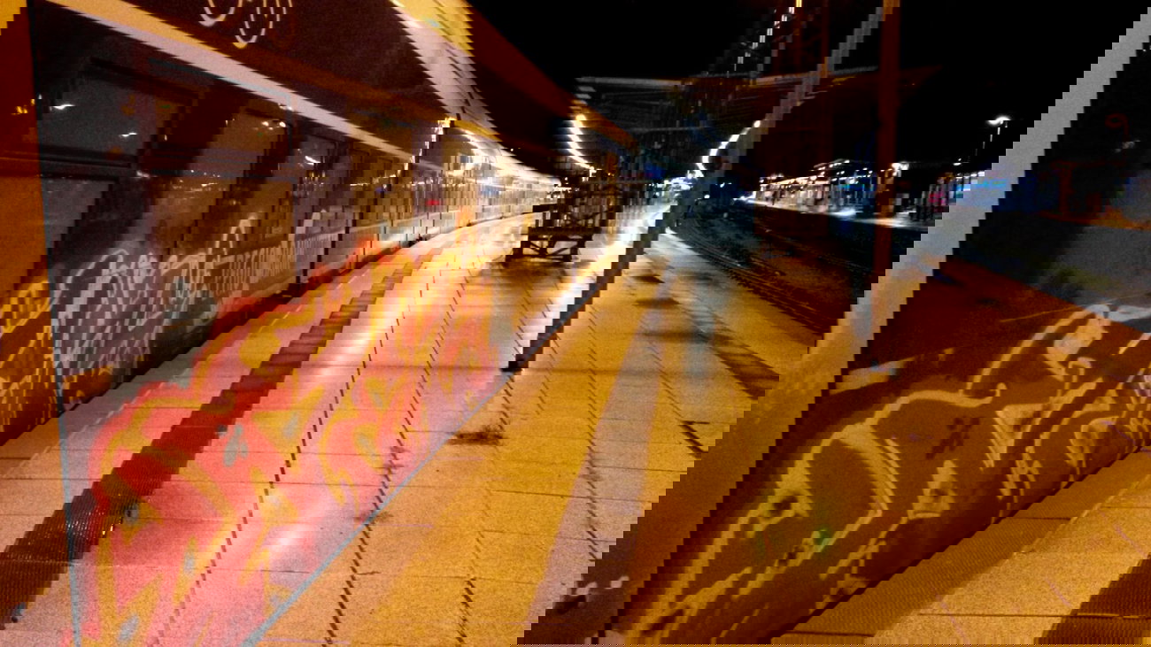 Graffiti Train - Photo by news