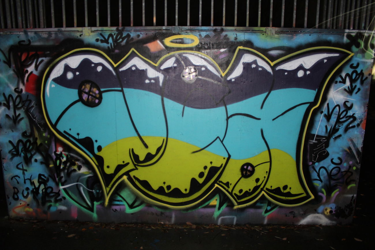 Graffiti Wall - Photo by nex - piece (2015)