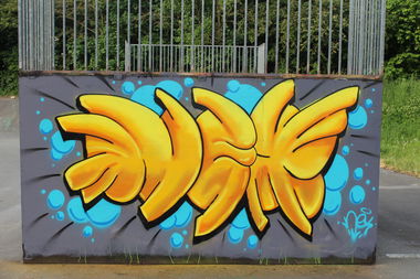 Graffiti Wall - Photo by nex (2016)