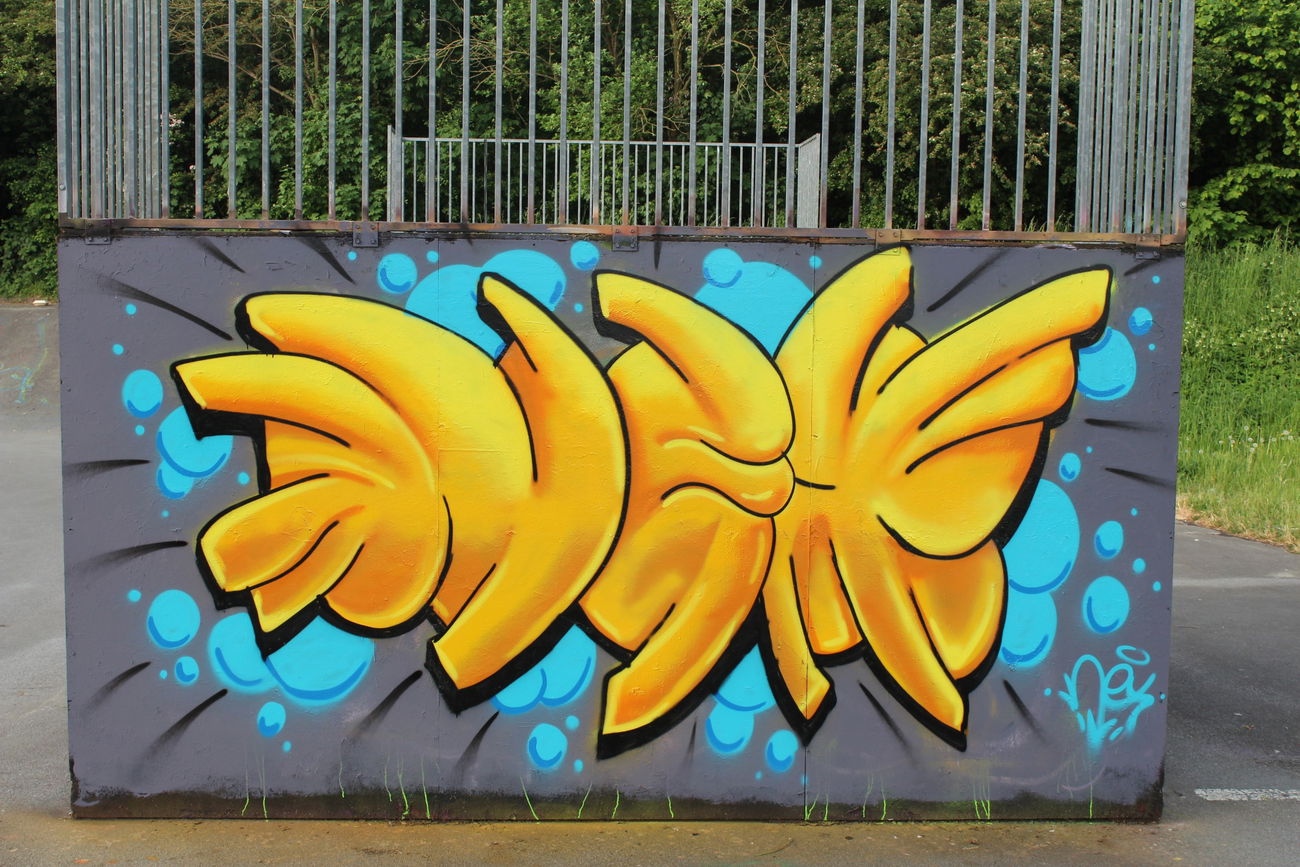 Graffiti Wall - Photo by nex (2016)