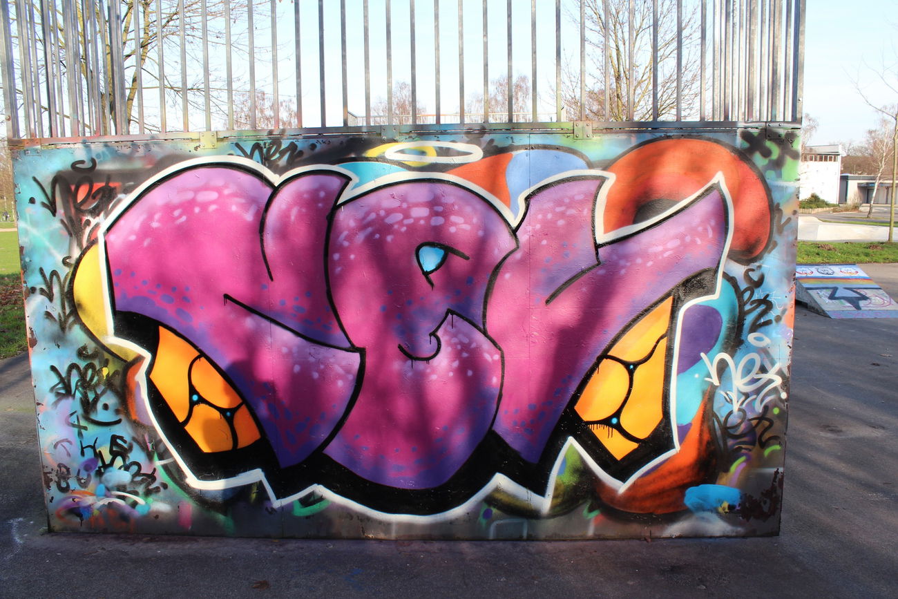 Graffiti in Lippstadt - Photo by nex - organic, organisch, toy (2015)
