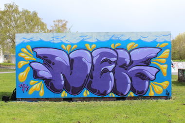 Graffiti Wall - Photo by nex - nex, wall, container (2016)