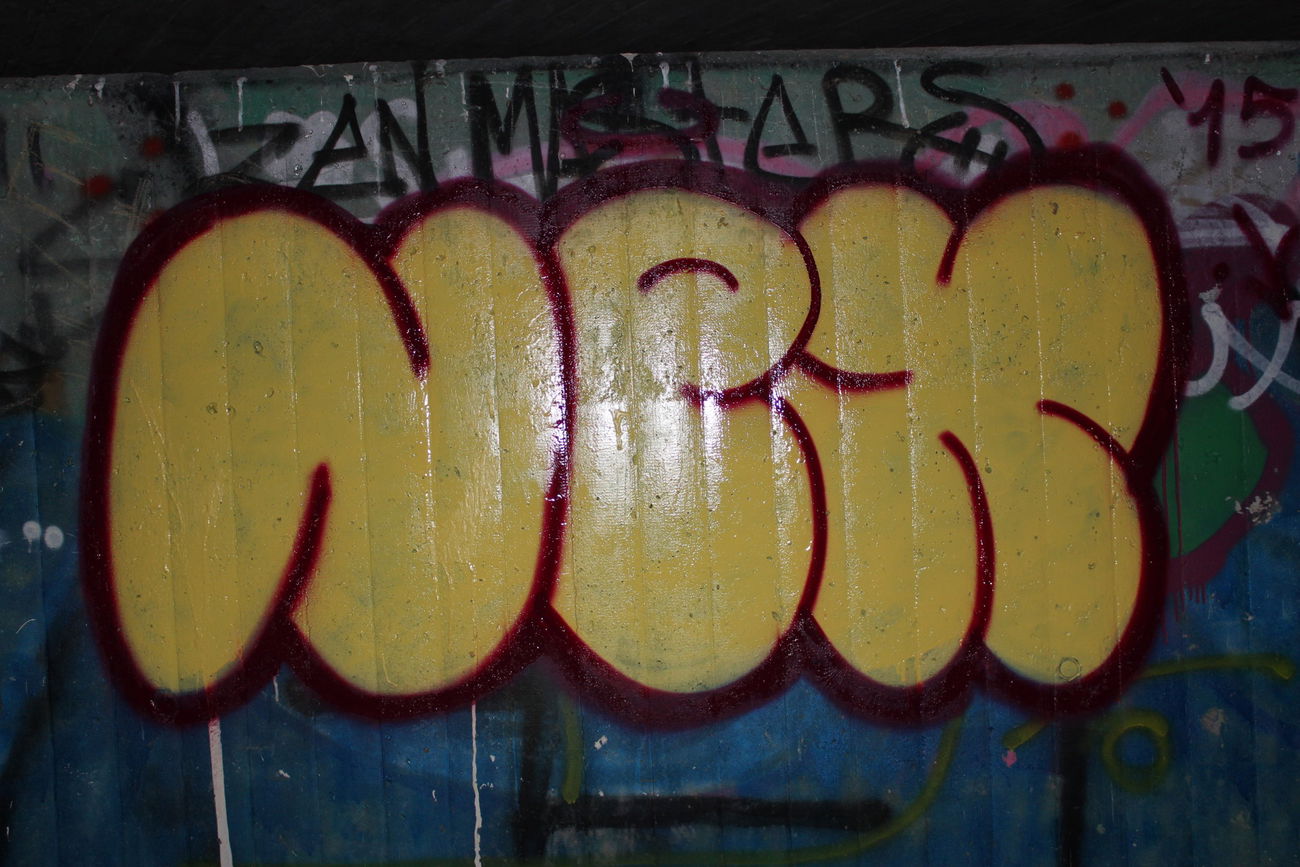 Graffiti Bombing - Photo by nex - throwup (2015)