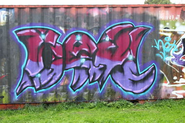 Graffiti Bombing - Photo by nex - 3D, abstract (2015)