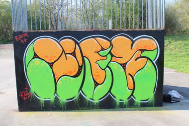 Graffiti Wall - Photo by nex - nex, wall, slime (2016)
