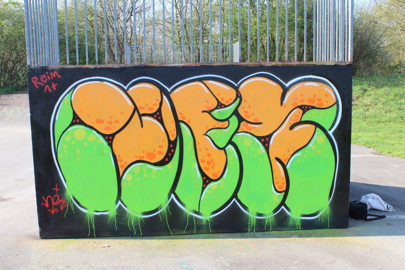 Graffiti Wall - Photo by nex - nex, wall, slime (2016)