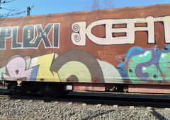Graffiti Photo by nice - freightgraffiti, cargotrain, trainwriting (2025)