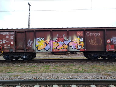 Graffiti Train - Photo by nice - graffititrain, bawü, freightgraffiti (2025)